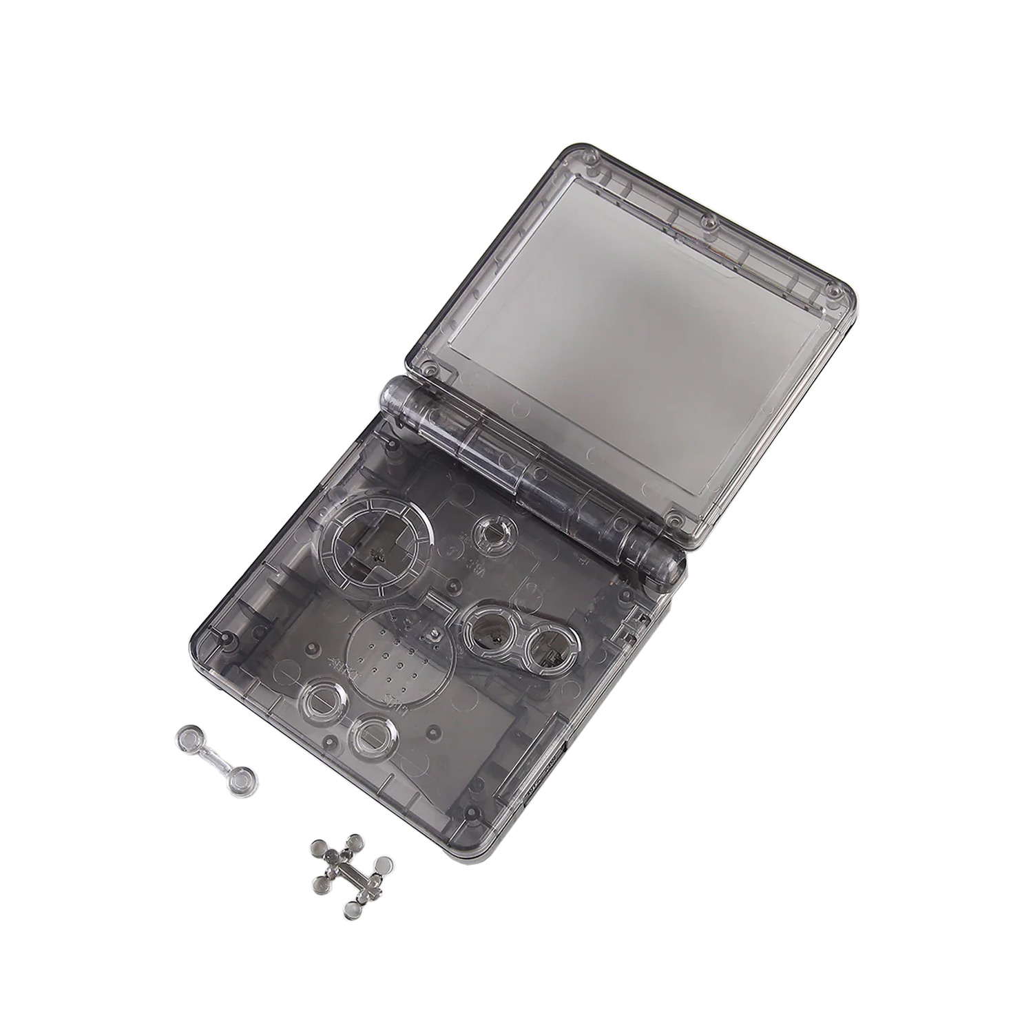 Shell (Mirror Clear Black) for Game Boy Advance SP