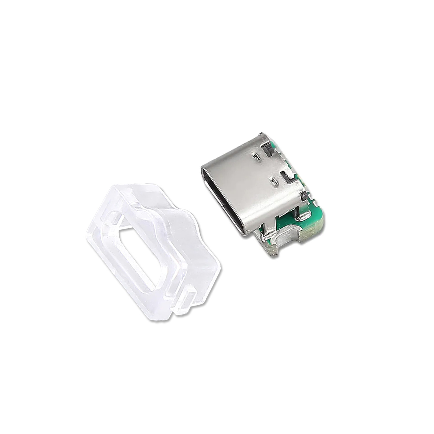 FunnyPlaying USB-C Port for Game Boy Advance SP (Clear)