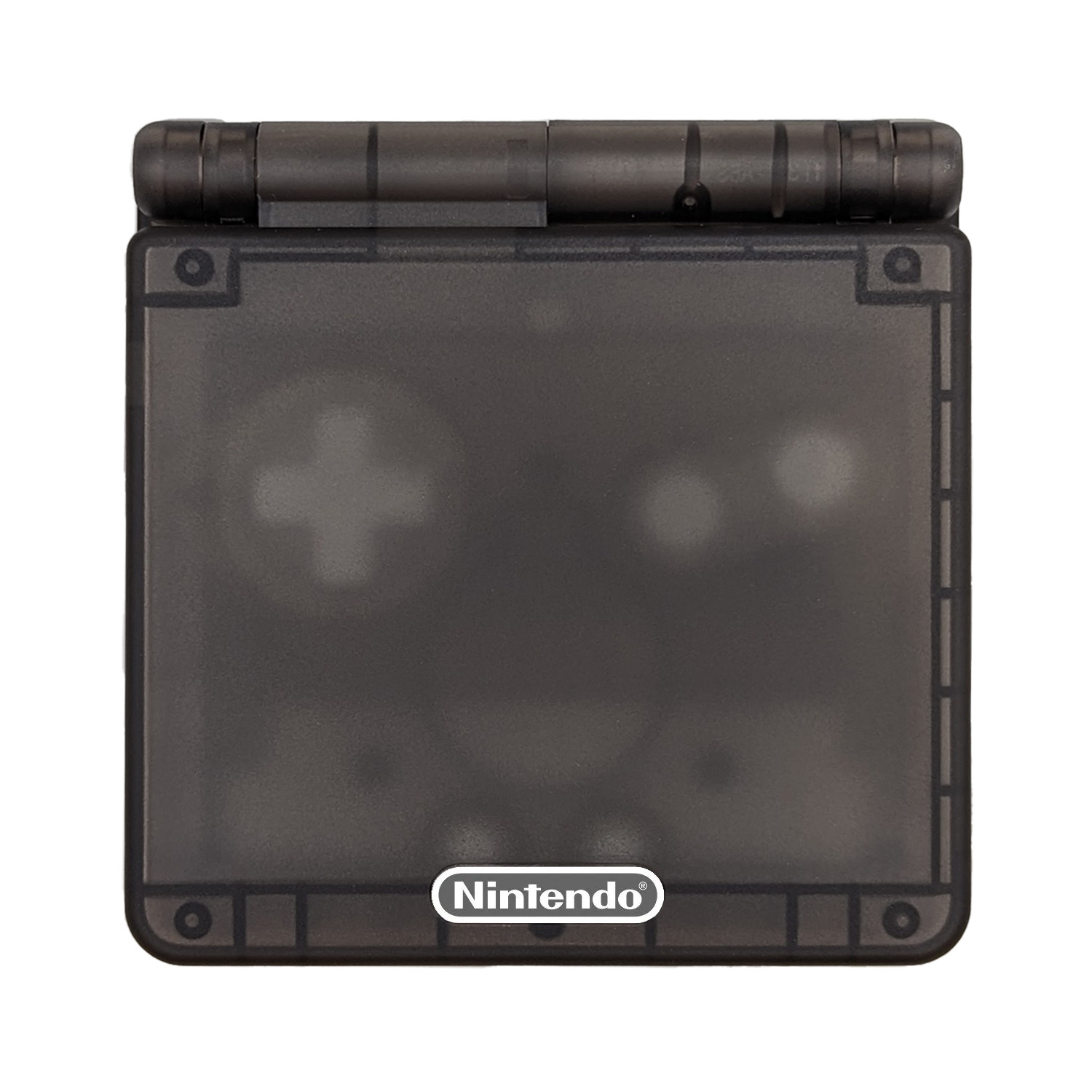 Game Boy Advance SP Shell (Clear Black)