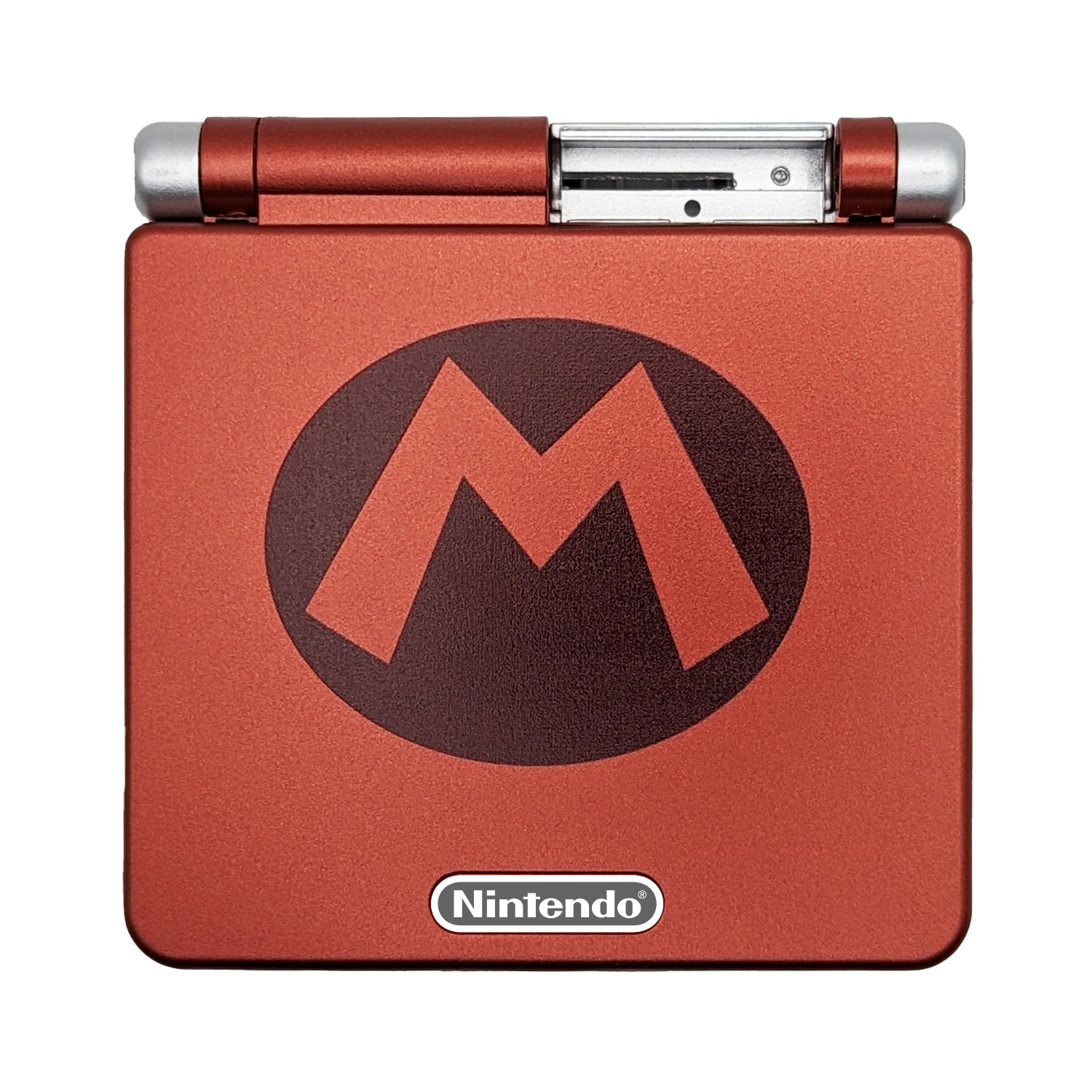 Game Boy Advance SP Gehäuse (Mario Rot)