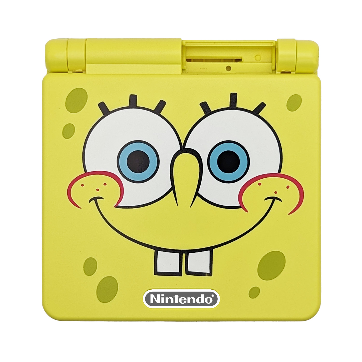 Game Boy Advance SP Gehäuse (Sponge Bob)
