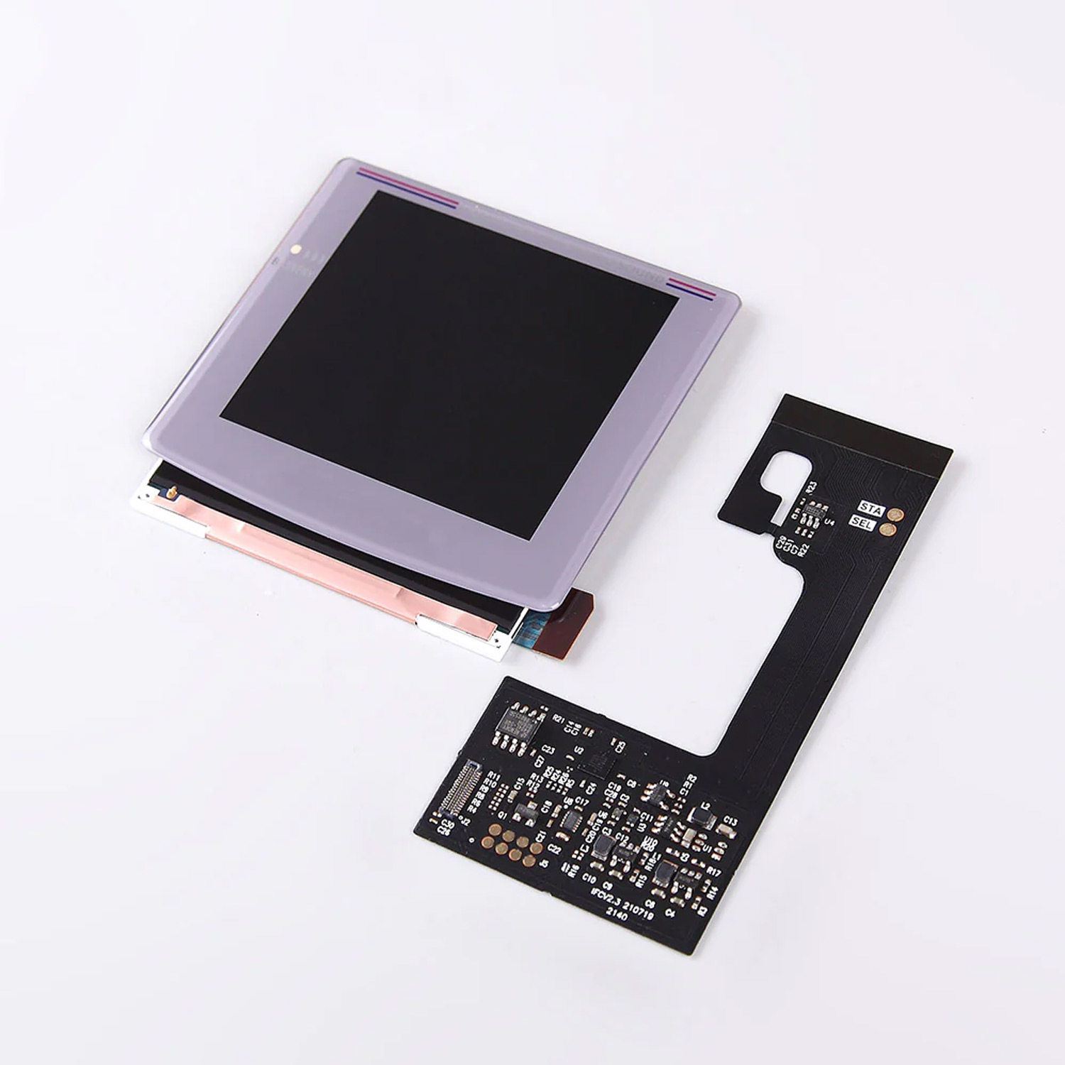 FunnyPlaying RetroPixel V2.1 Laminated IPS Kit für Game Boy Color GBC Backlight - Foto 25 di 25