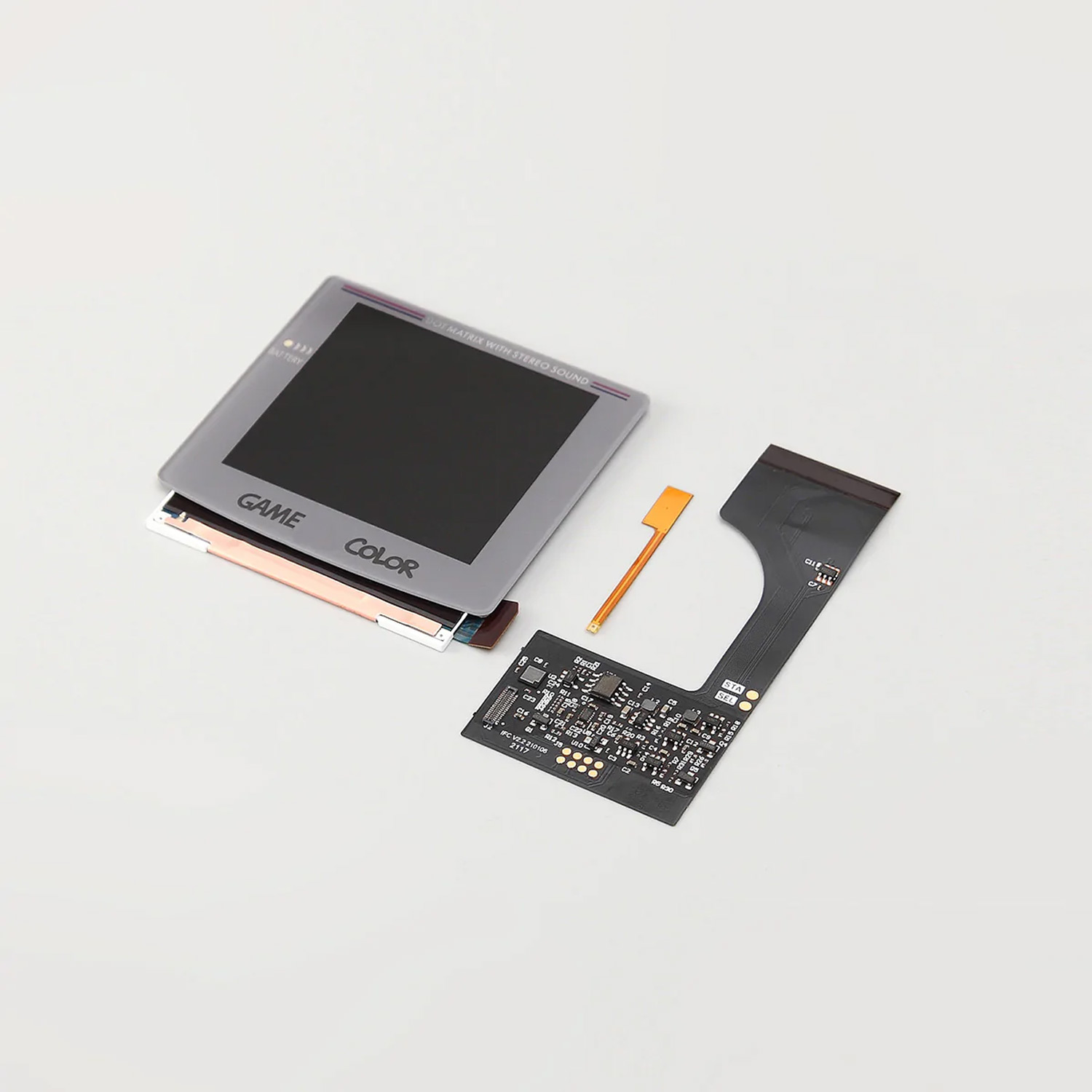 FunnyPlaying RetroPixel V2.1 Laminated IPS Kit für Game Boy Color GBC Backlight - Foto 18 di 25