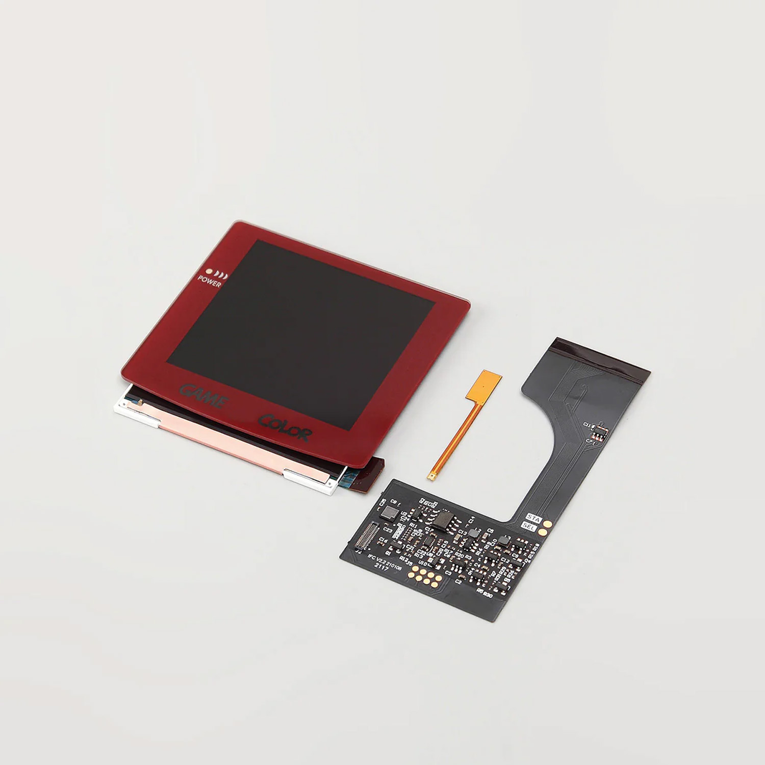 FunnyPlaying RetroPixel V2.1 Laminated IPS Kit für Game Boy Color GBC Backlight - Foto 15 di 25