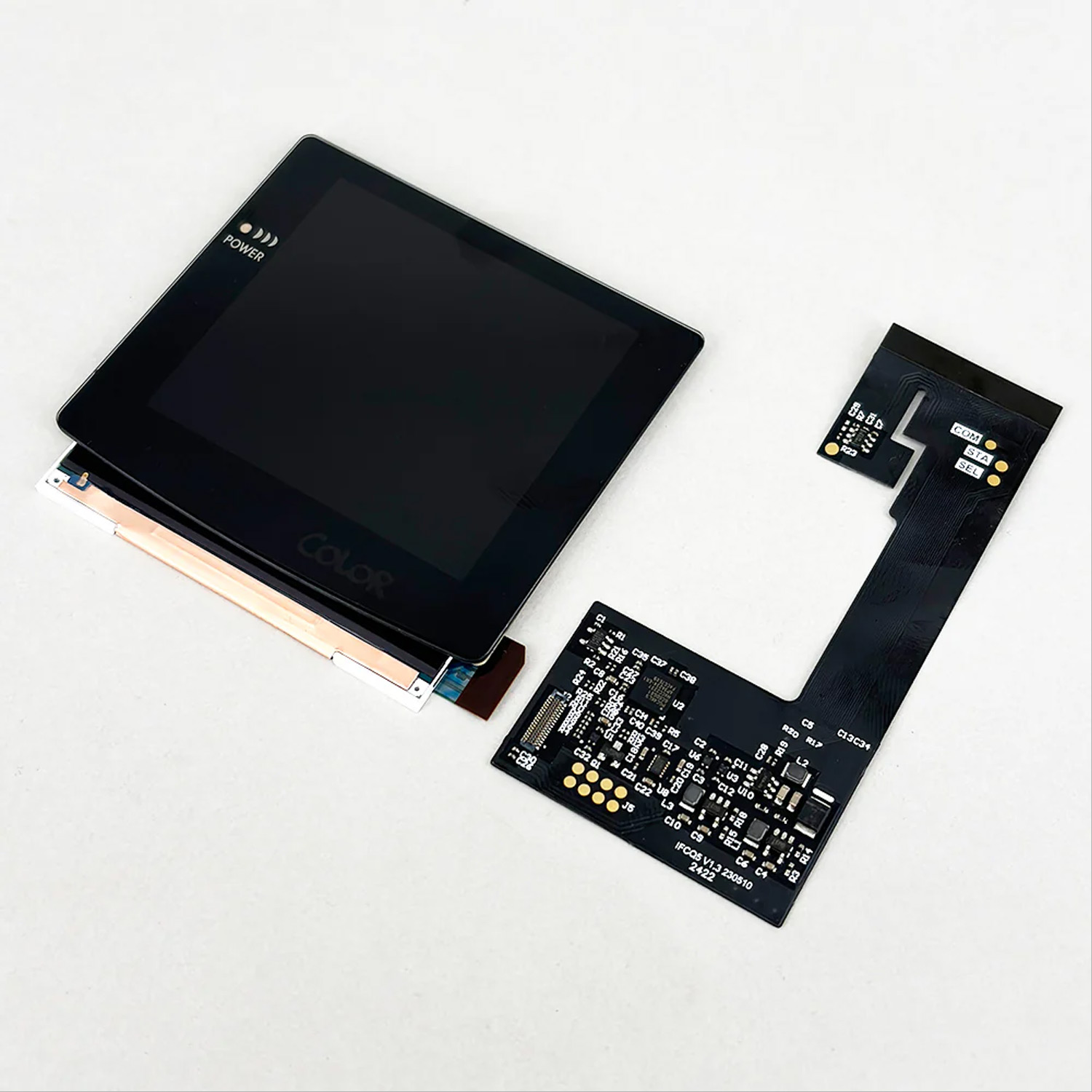 FunnyPlaying RetroPixel V2.1 Laminated IPS Kit für Game Boy Color GBC Backlight - Foto 4 di 25