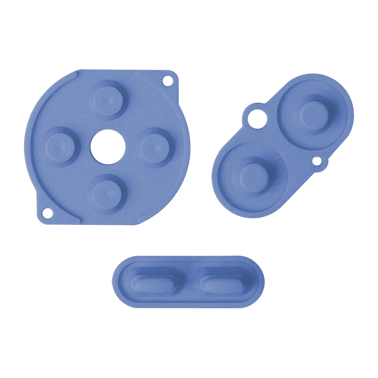 Game Boy Color Silicone Pads (Grey Blue)