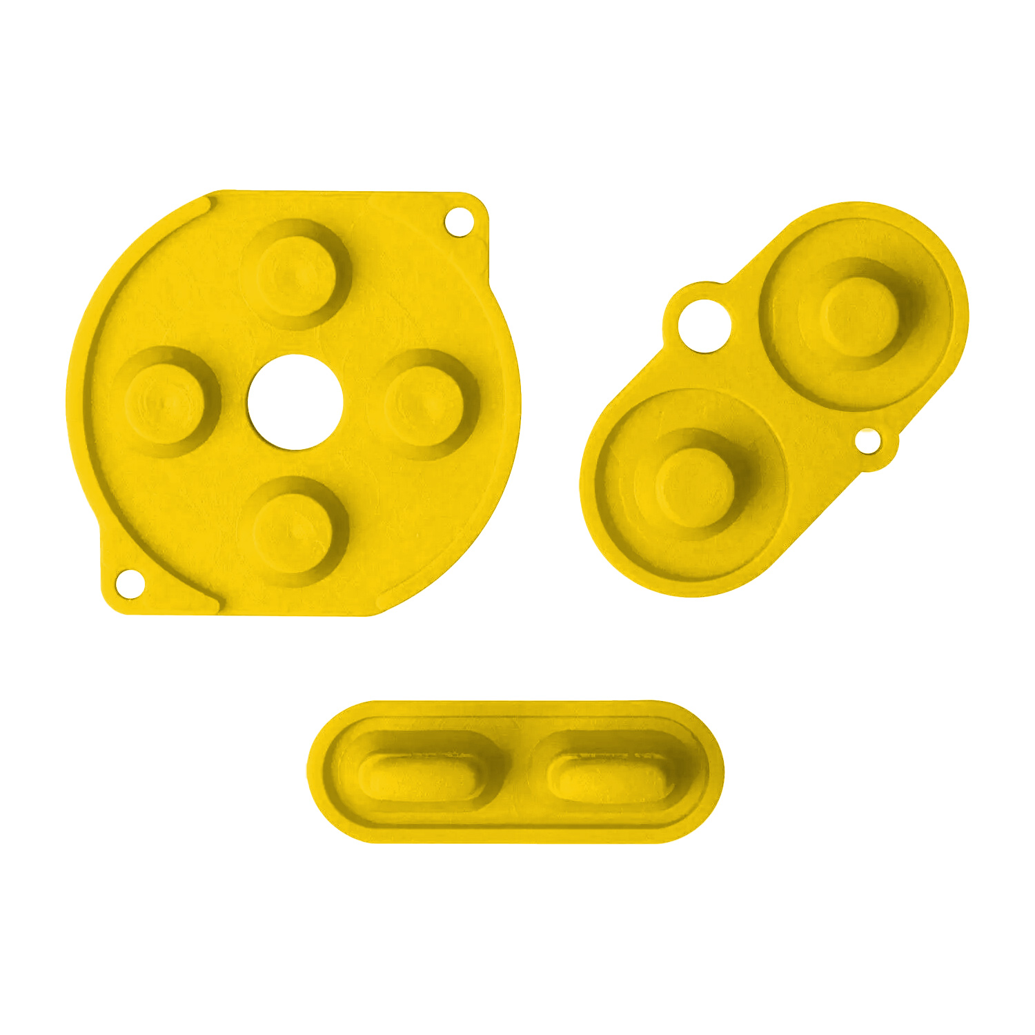 Silikon Pads (Gelb) für Game Boy Color