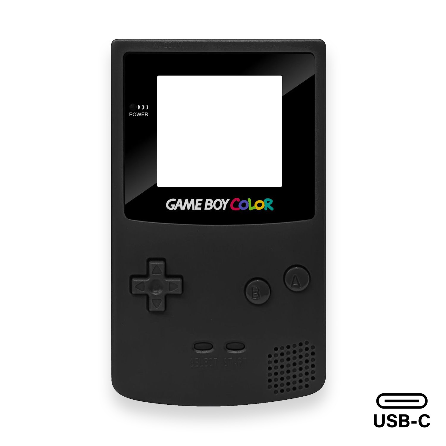 USB-C Prestige Shell Set for Game Boy Color IPS Q5 Ready (Black) USB-C Prestige Shell Set for Game Boy Color IPS Q5 Ready (Black)