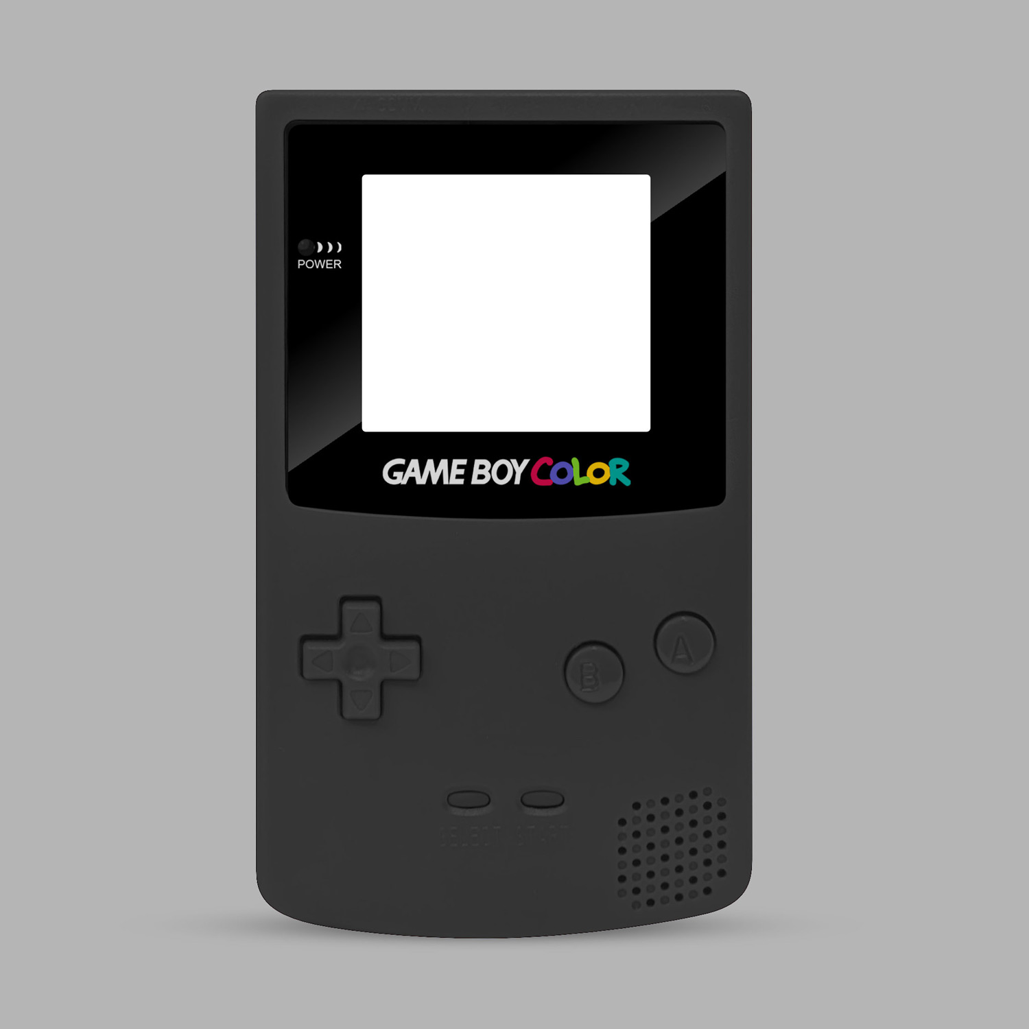 RetroSix IPS Q5 Shell Set for Game Boy Color (Black matt)