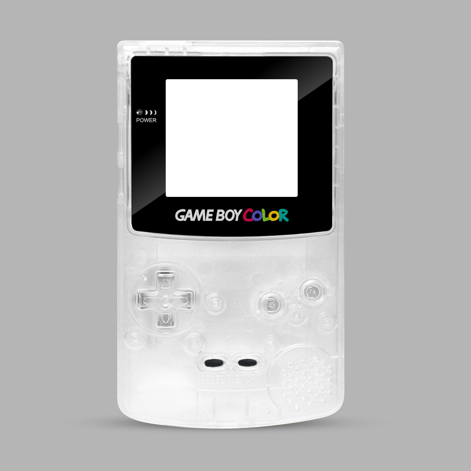 RetroSix IPS Q5 Shell Set for Game Boy Color (Clear)