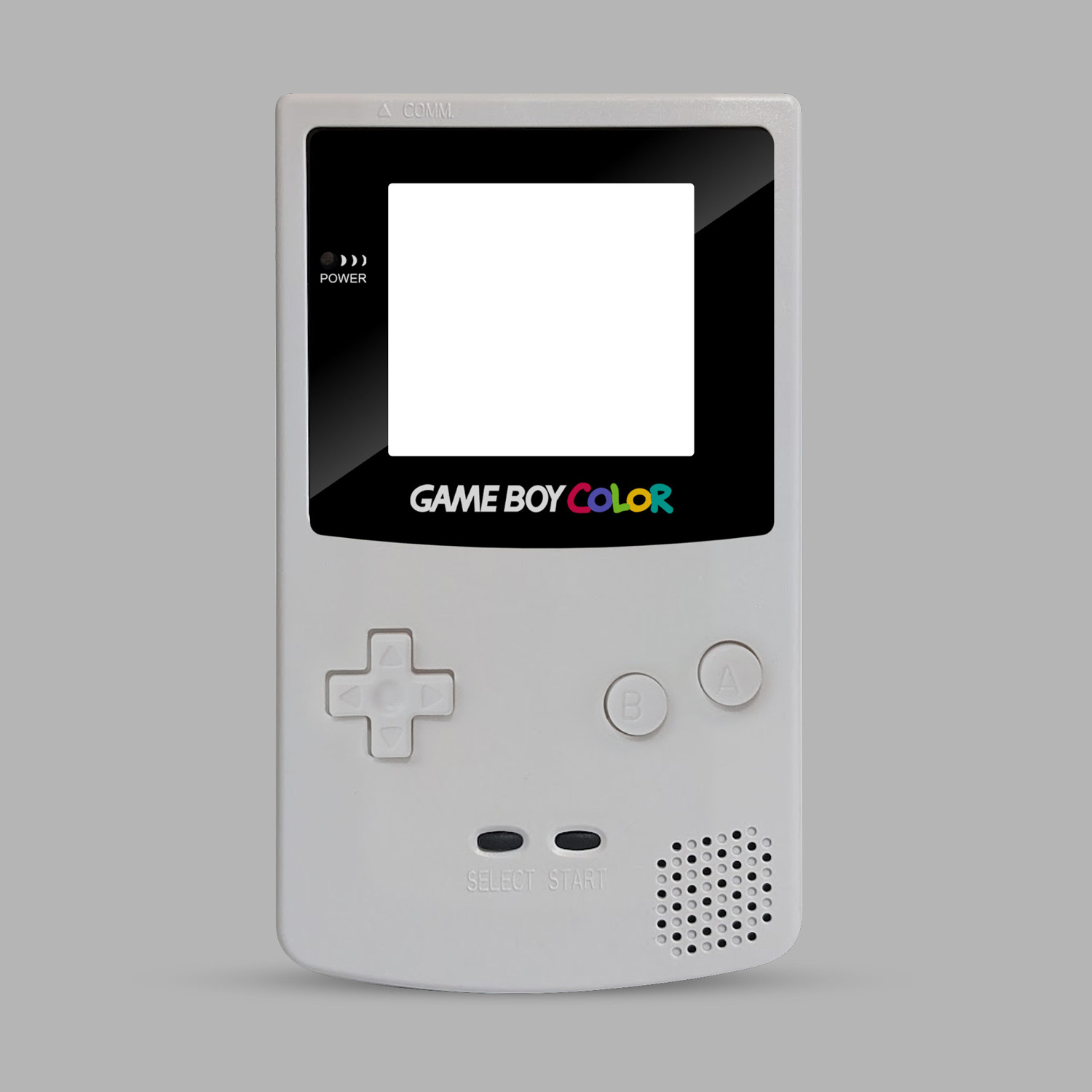 RetroSix IPS Q5 Shell Set for Game Boy Color (Grey)