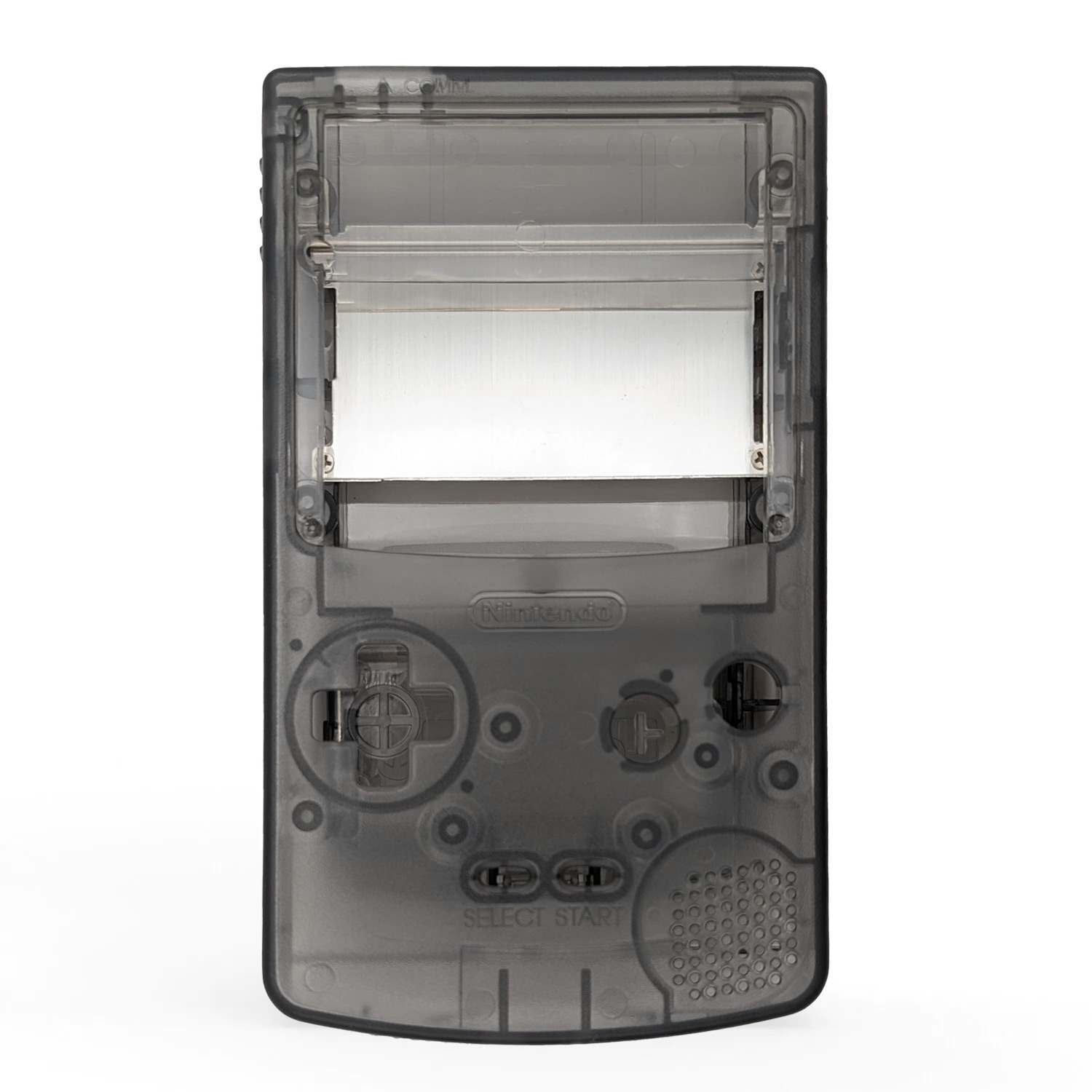 Game Boy Color Shell (Black Clear)