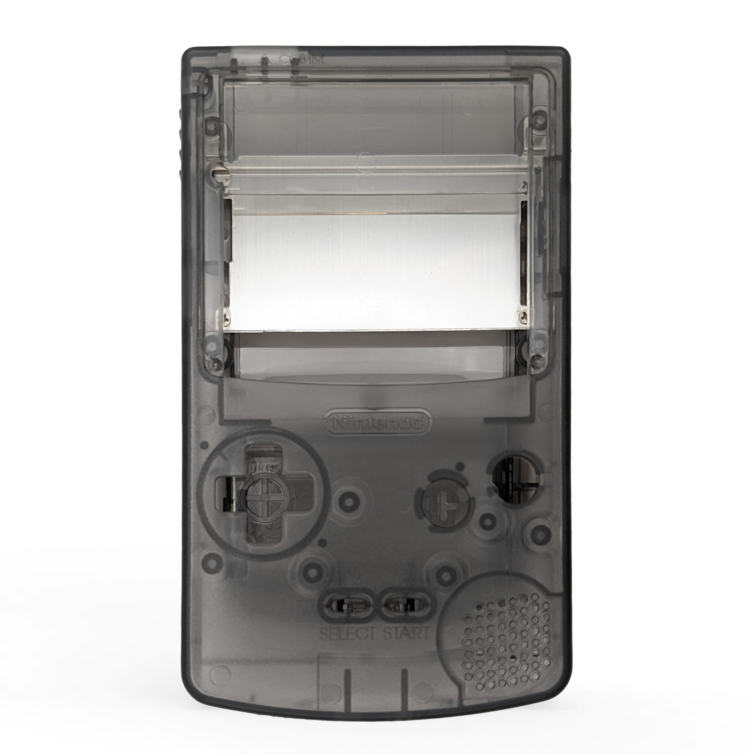 Gehäuse (Schwarz Transparent) für Game Boy Color