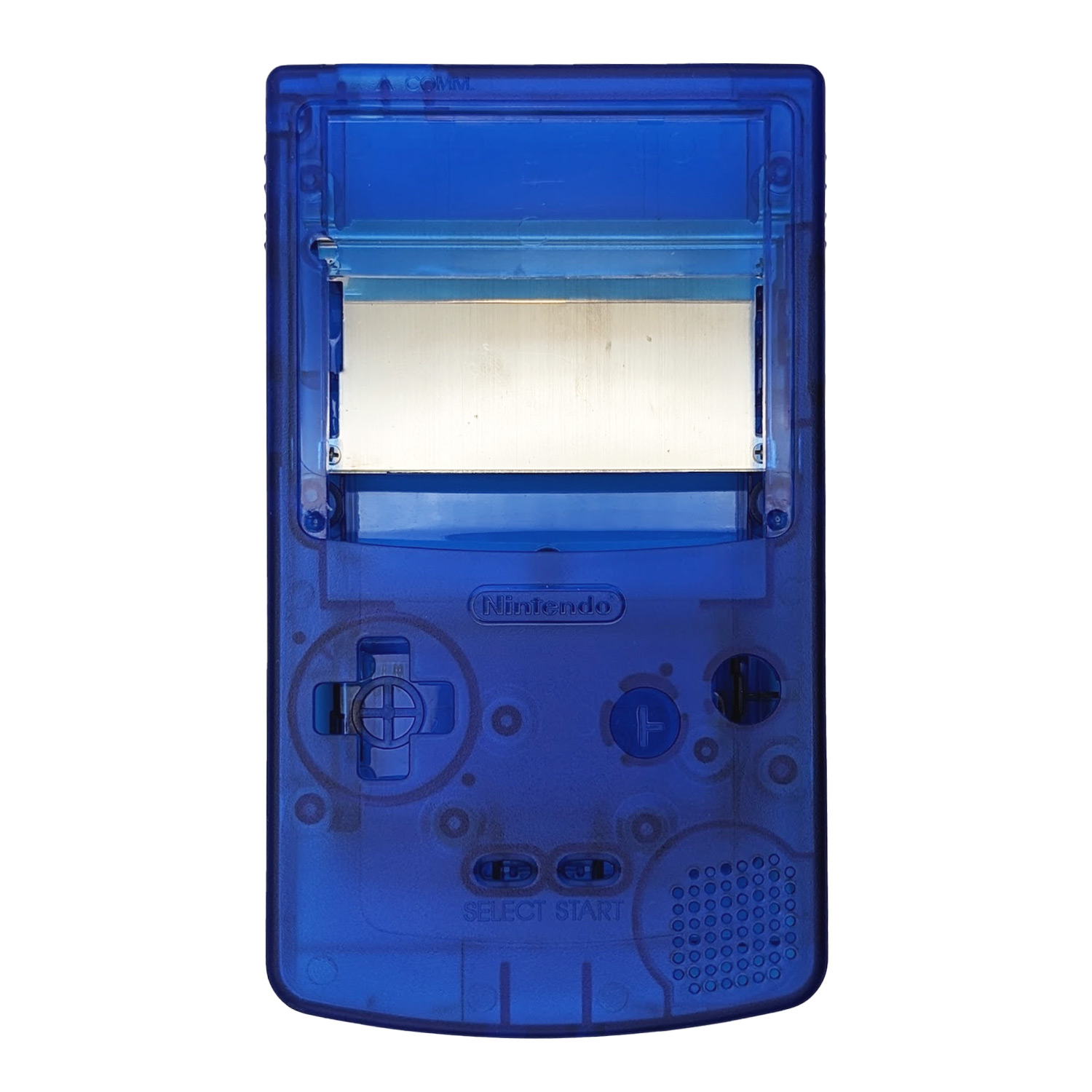 Gehäuse (Blau Transparent) für Game Boy Color