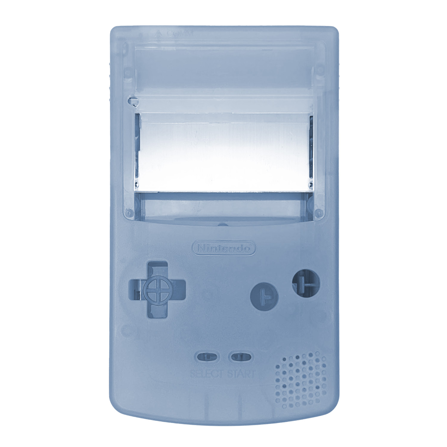 Game Boy Color Gehäuse (Blau Lumineszierend)