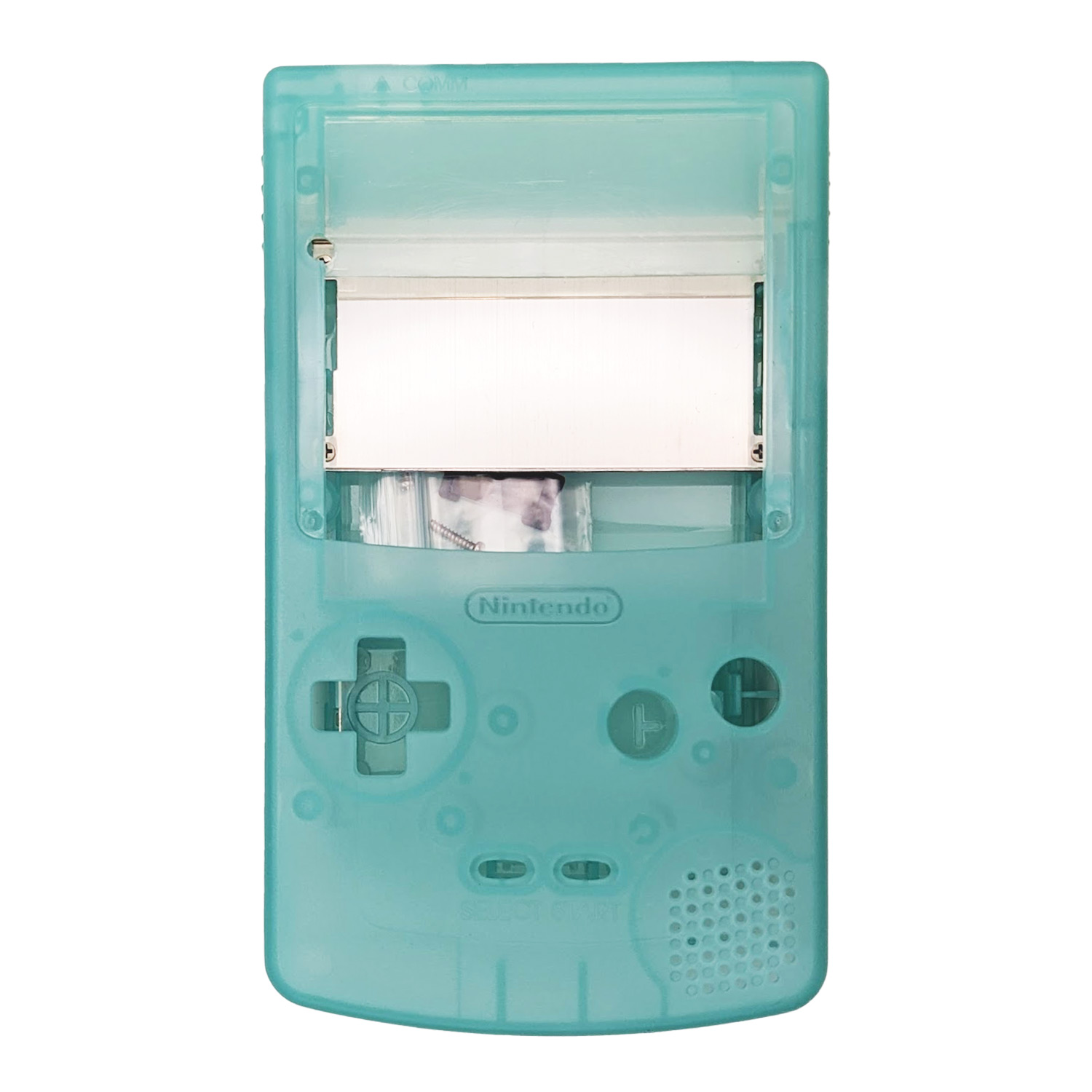 Game Boy Color Gehäuse (Minze Luminiszierend)