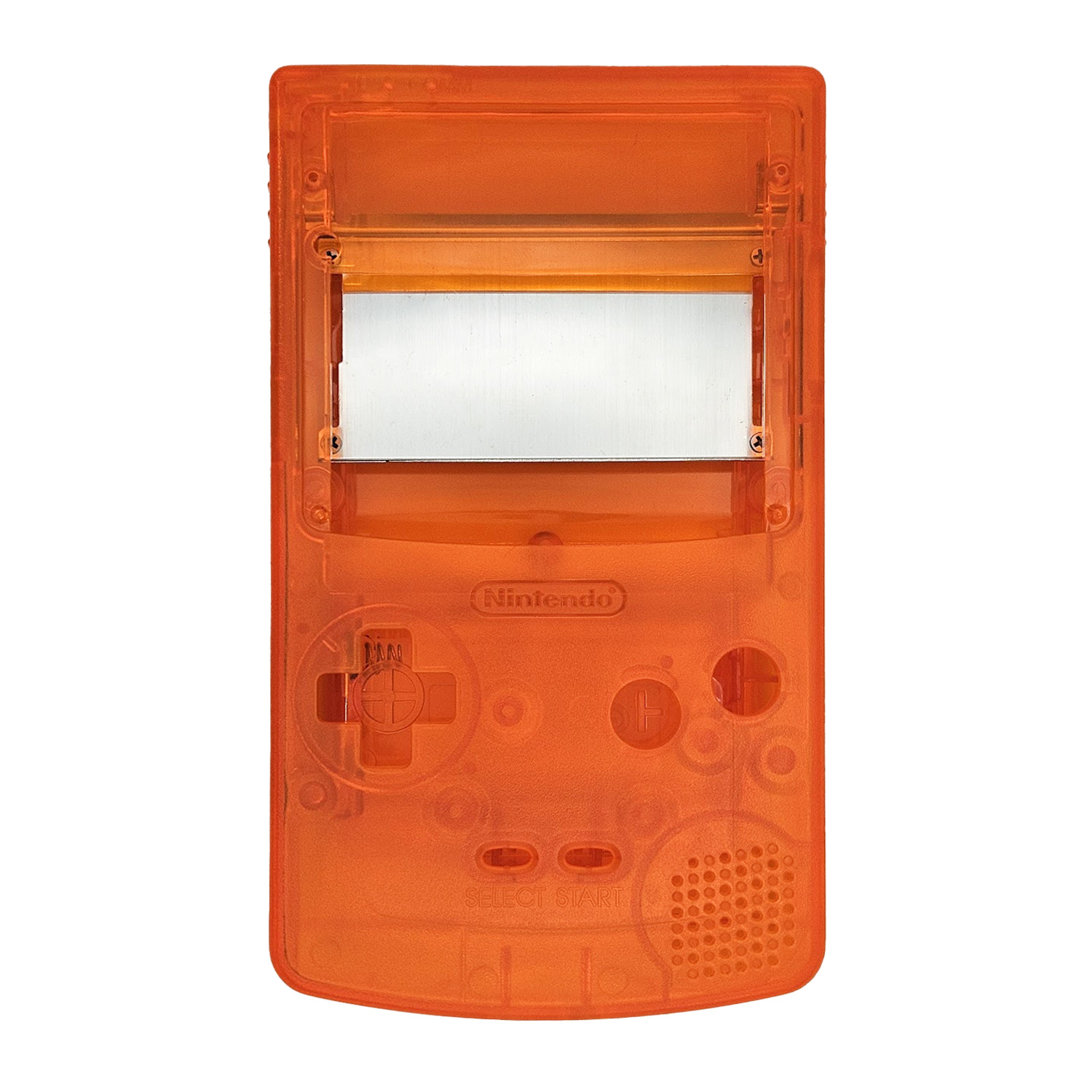 Custodia per Game Boy Colour (arancione trasparente)