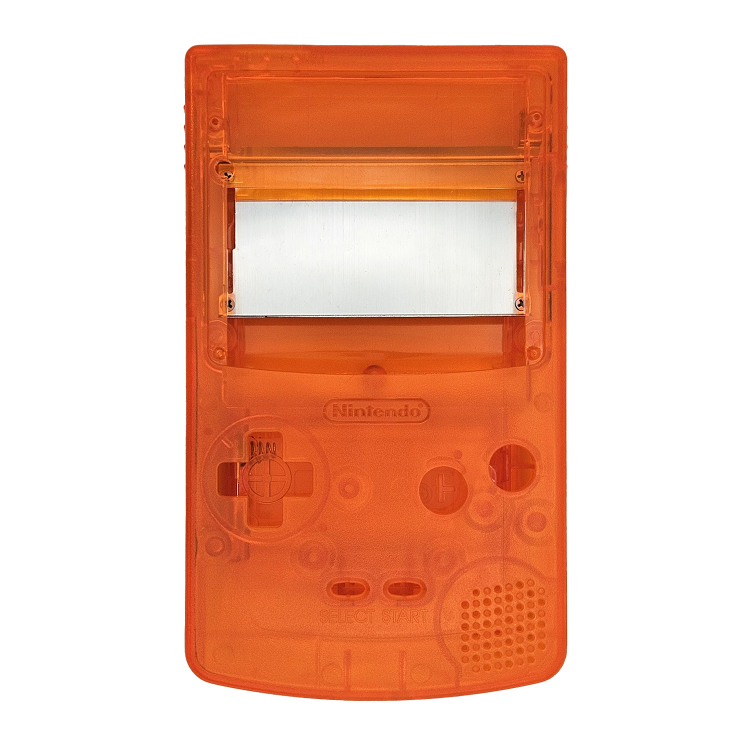 Gehäuse (Orange Transparent) für Game Boy Color