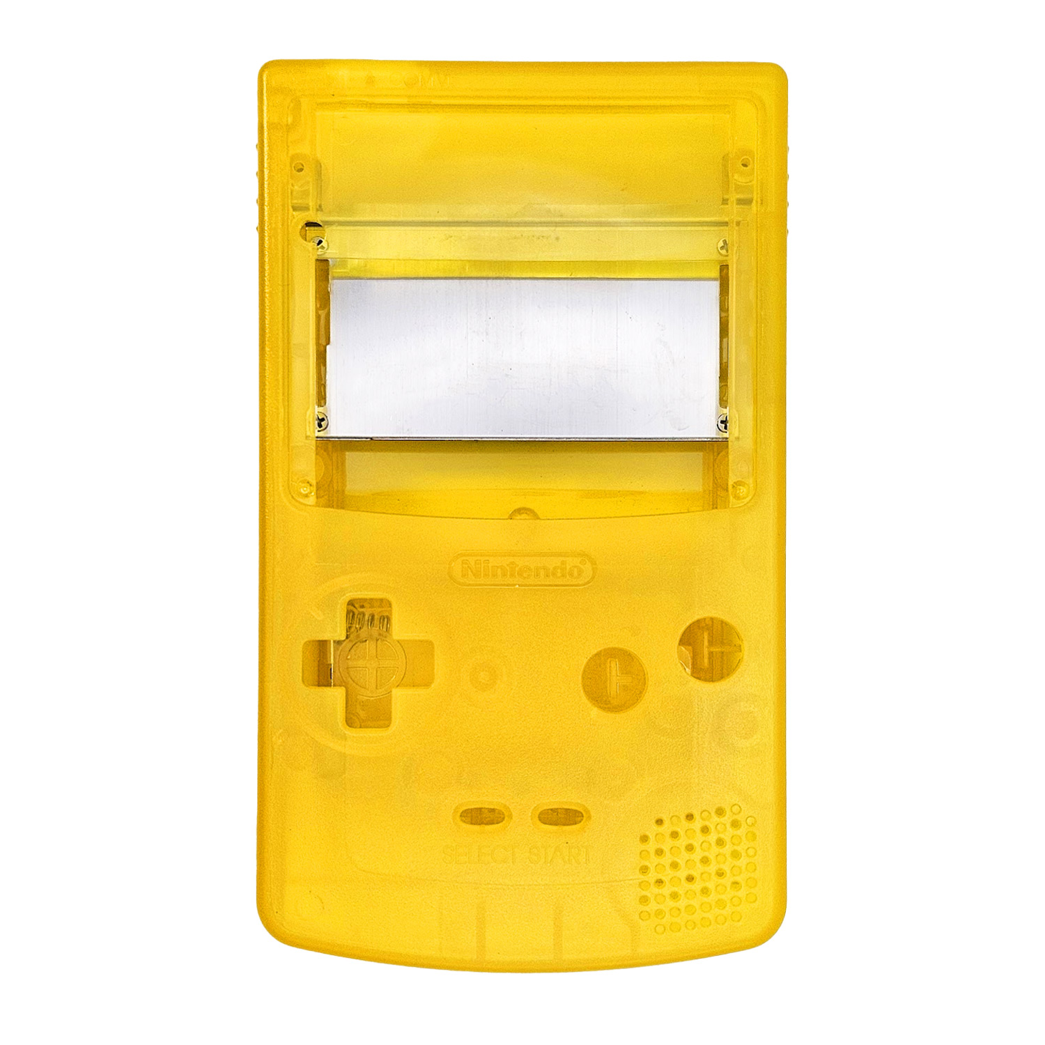 Game Boy Color Shell (Yellow Clear)