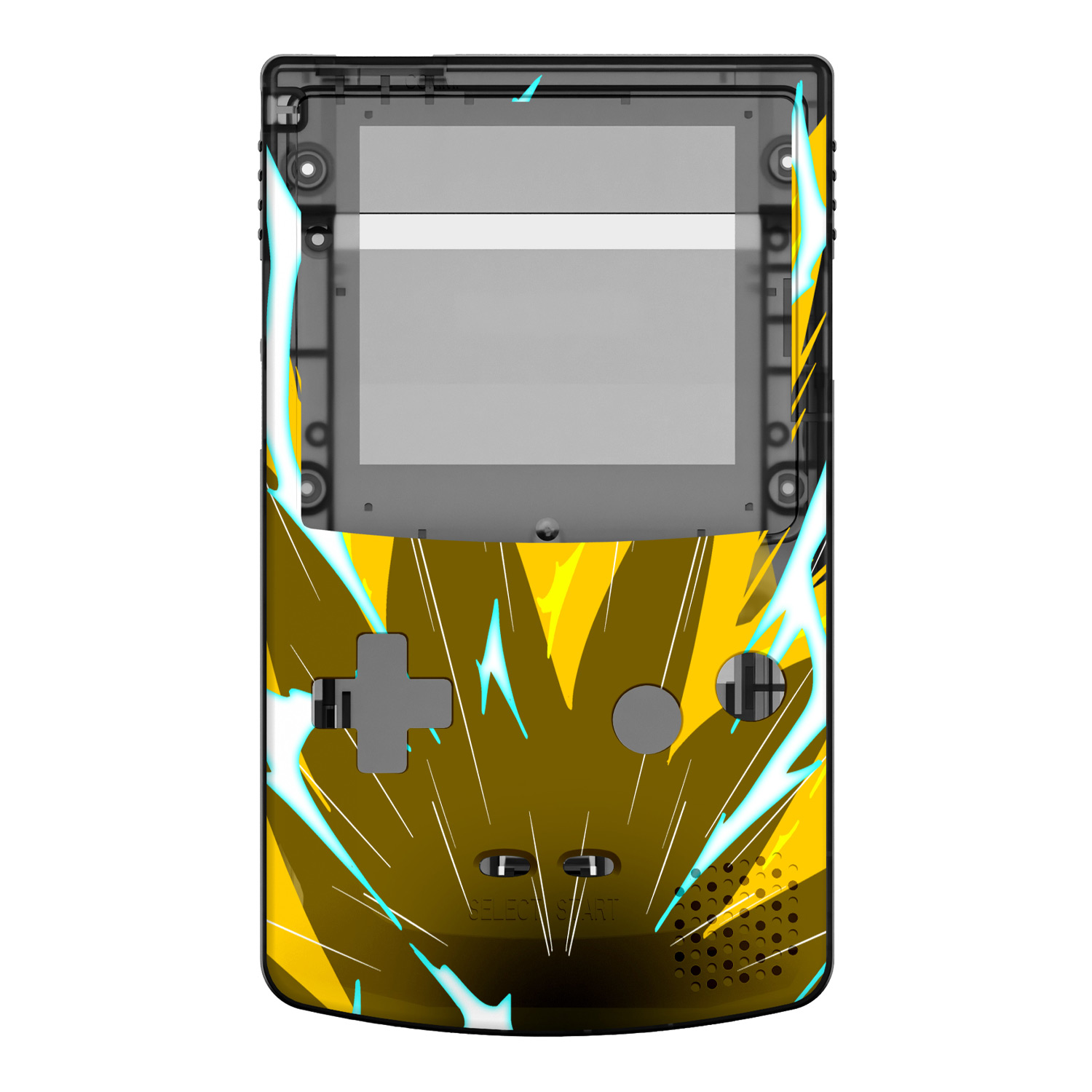 UV-Print Shell IPS Q5 for Game Boy Color - SALE (Lightning)