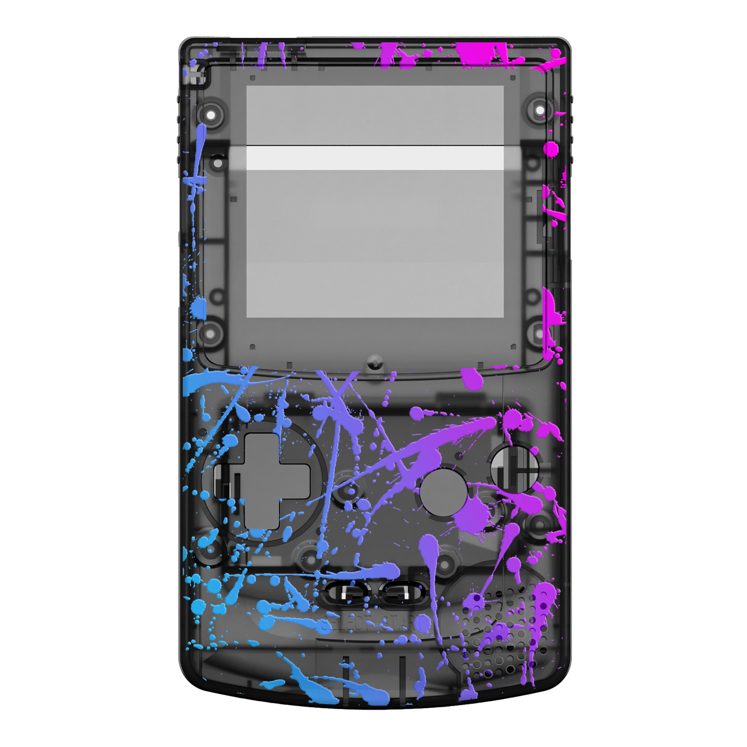 Game Boy Color Shell (Retro Splash)