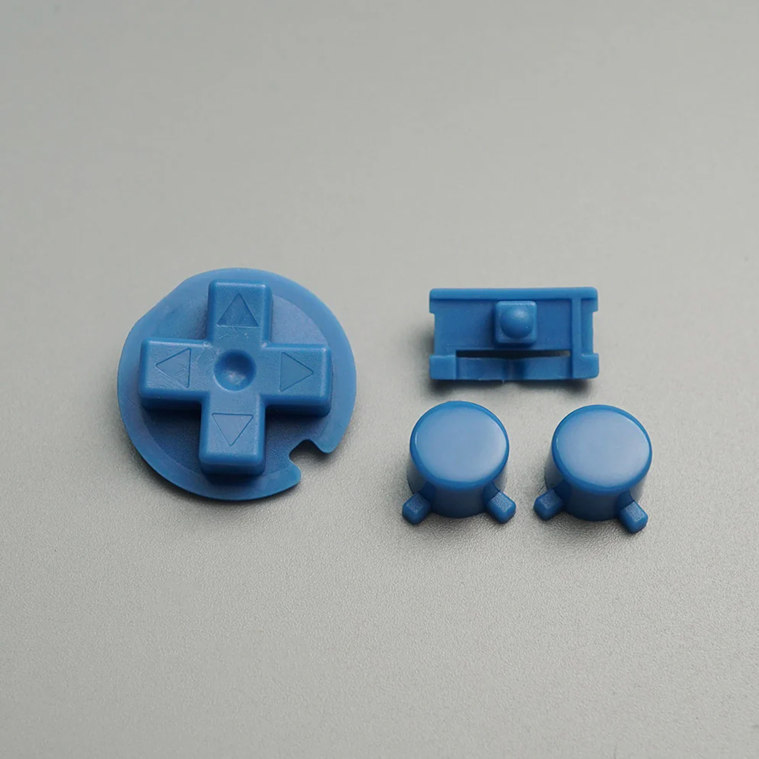 Pulsanti FunnyPlaying di vari colori per Game Boy Pocket (grigio blu)