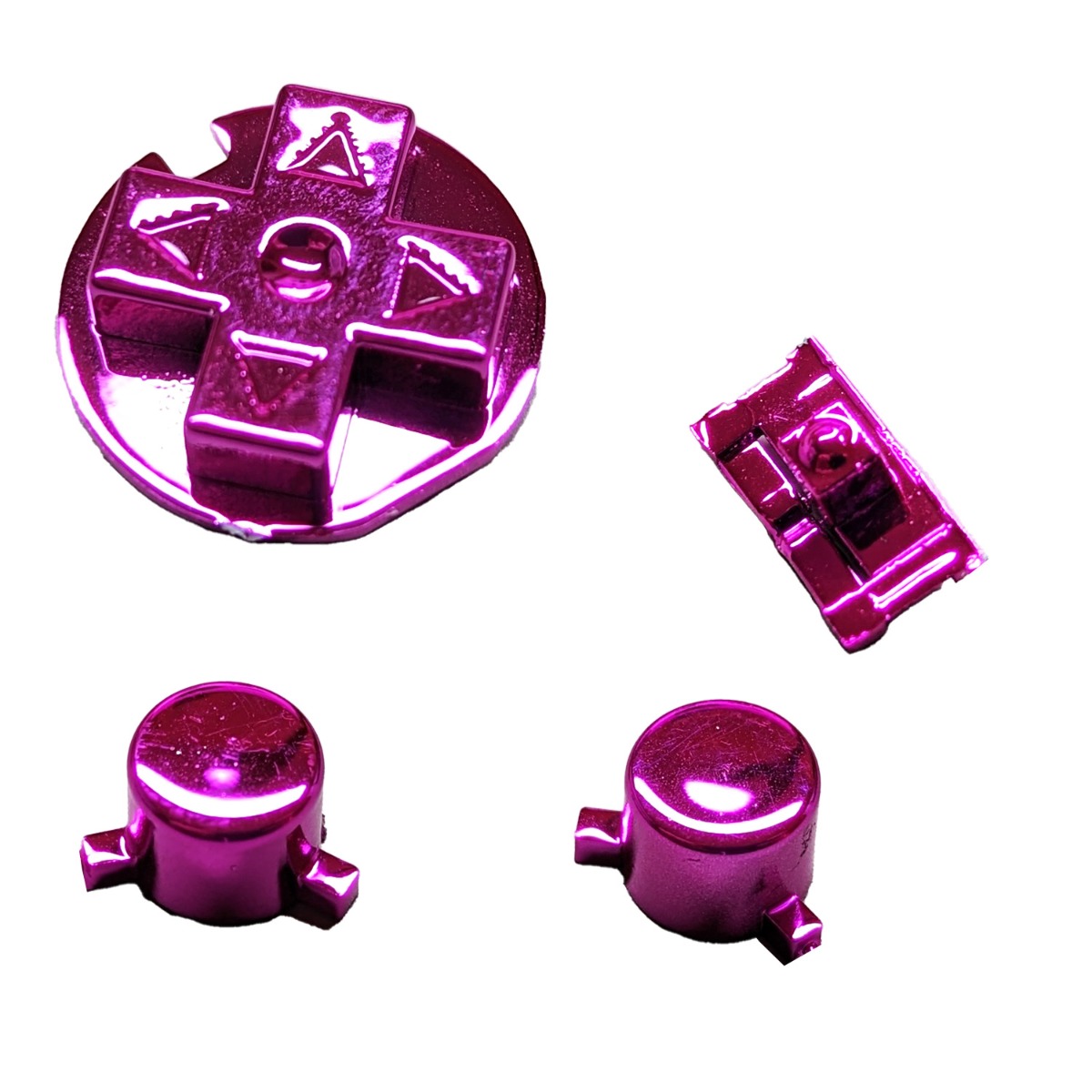 Pulsanti tascabili per Game Boy (rosa lucido)