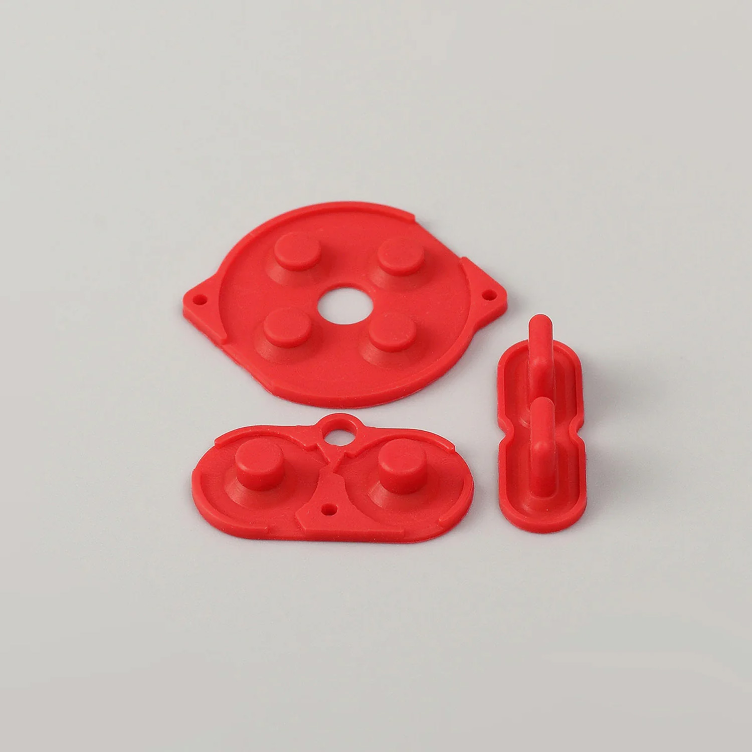 FunnyPlaying Silikon Pads für Game Boy Pocket (Rot)