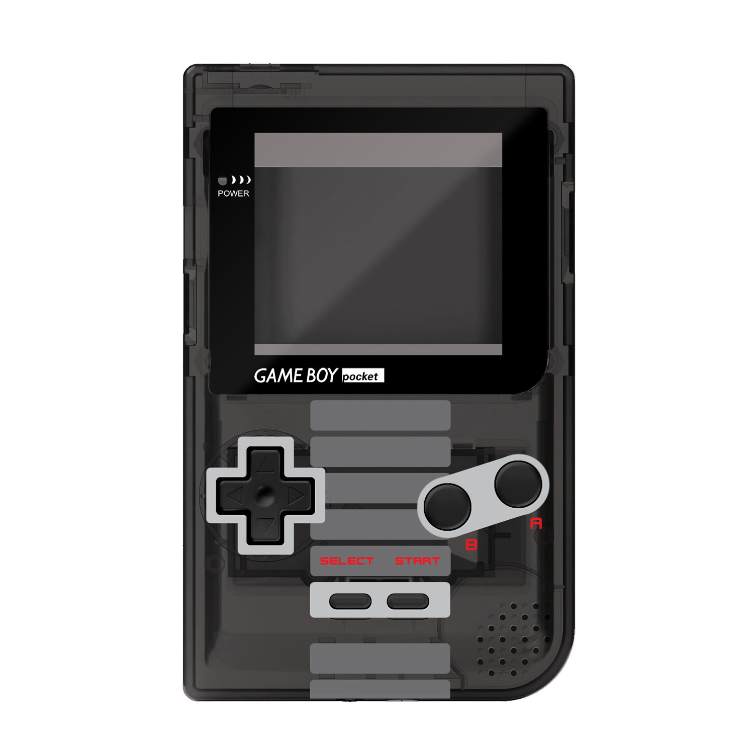 RetroSix IPS Q5 UV-Print Gehäuse Set für Game Boy Pocket (NES)