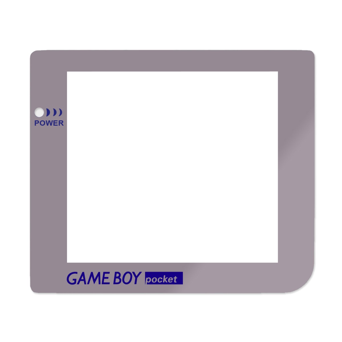 FunnyPlaying Display Scheibe aus gehärtetem Glas, Variante: mit Power LED Aussparung (Classic)
