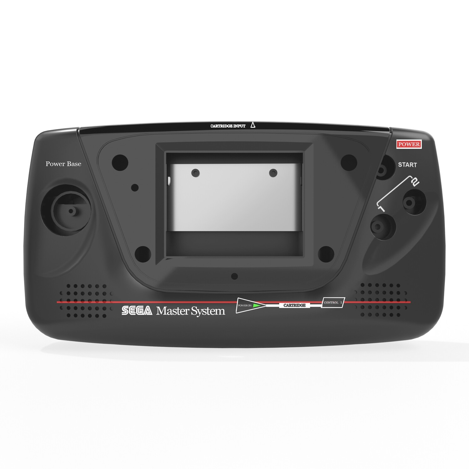 Game Gear Stereo Shell Kit (Master System)