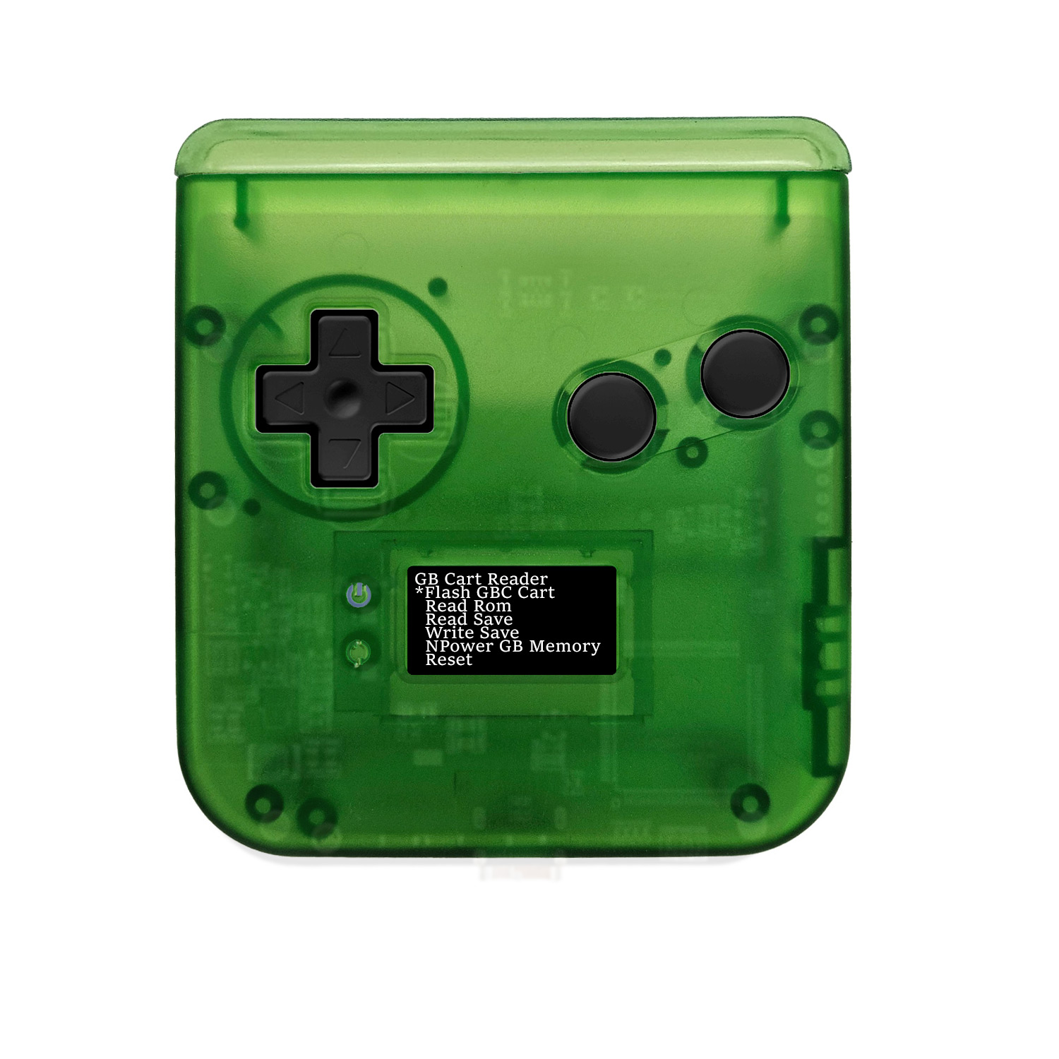 FunnyPlaying BurnMaster Portable Cart Flasher READY TO PLAY (Vert transparent)
