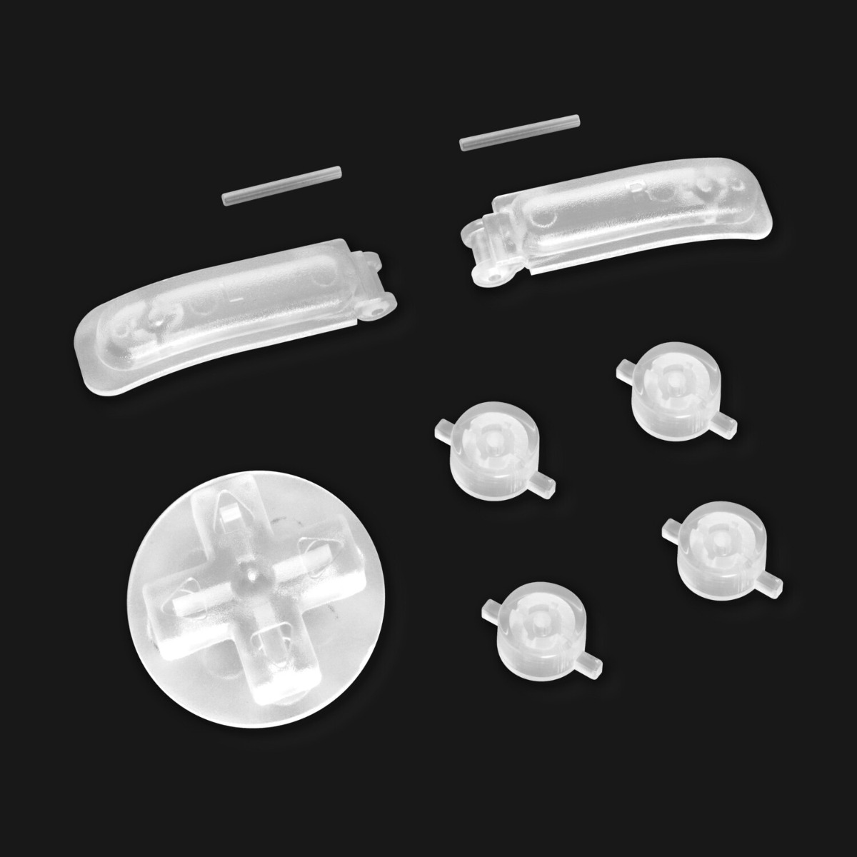 SNES Super GamePad Buttons (Transparent)